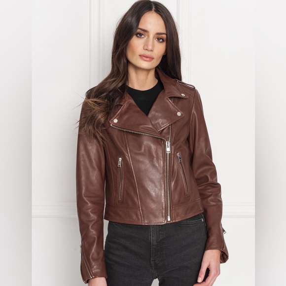 Lamarque Leather Jacket - Picture 8 of 9